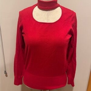 Vibrant Red Sweater